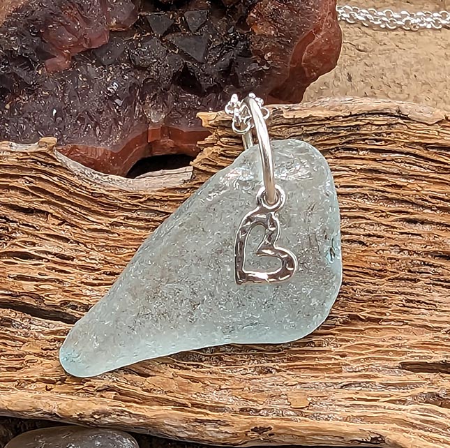 Beach Glass Pendant 183